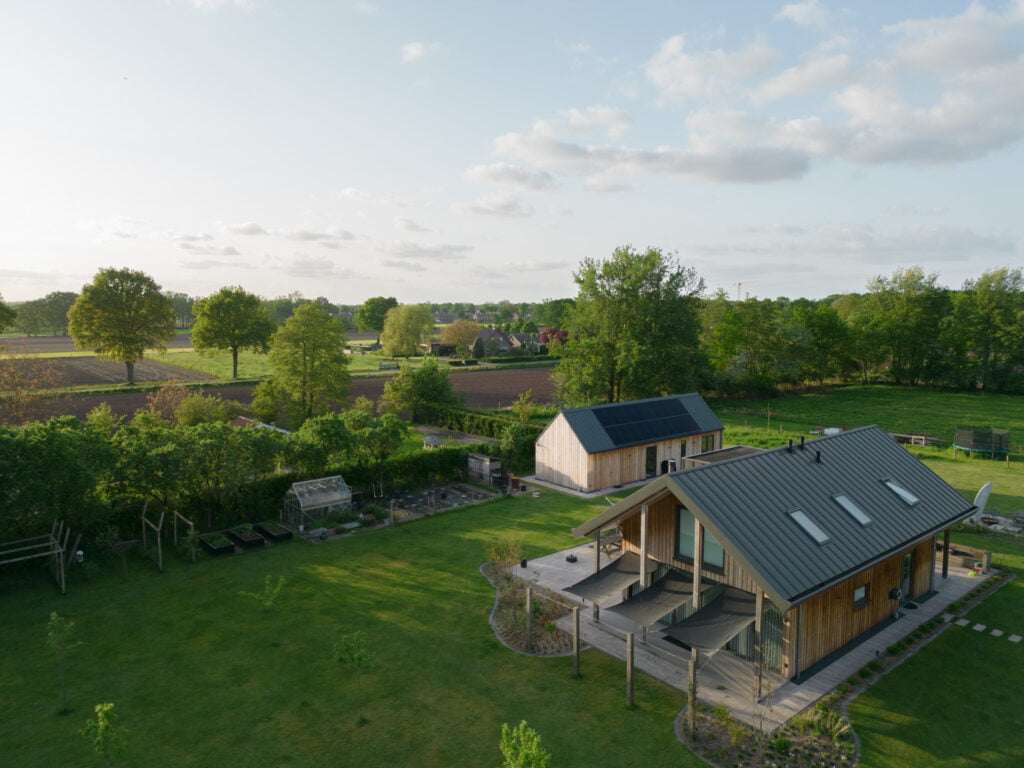 Energieneutraal huis met zonnepanelen