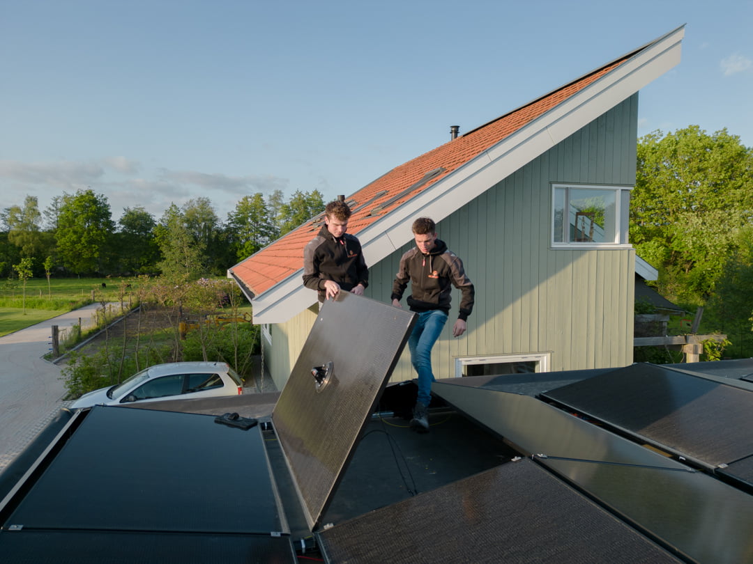 Zonnepanelen in Ede